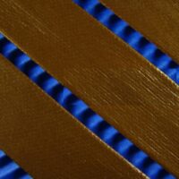 Косая бейка из кожзама 15мм Цвет-3 бронза 1193