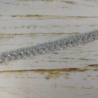 Тесьма серебро 13мм 571461