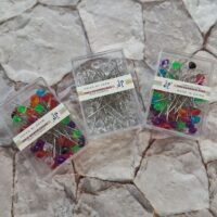 Шпилька з кольоровим каменем 5см