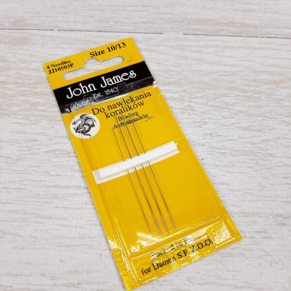 10503JJ Beading (4шт) Набір голок для бісеру John James (Англія)
