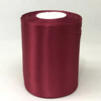 Стрічка атласна 10см Бордо
