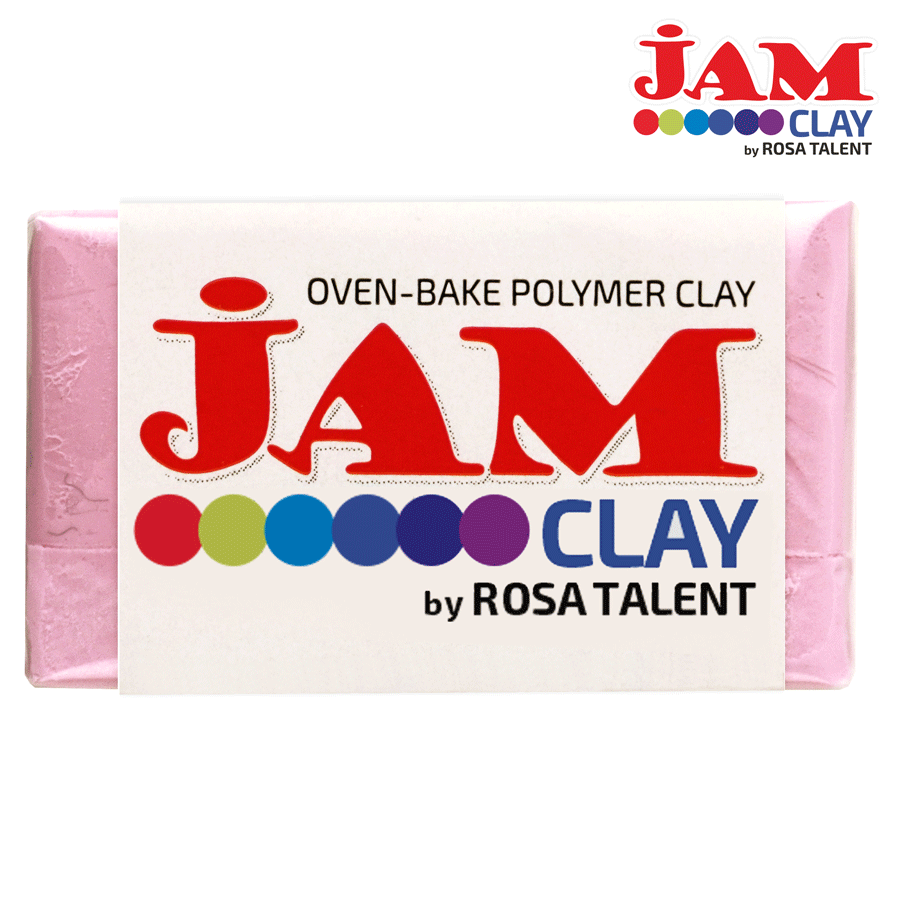 Полимерная глина Jam Clay 20г розовый кварц