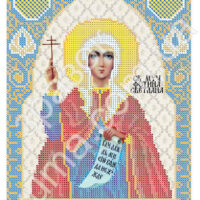 ЮМА 4187 Св. Светлана, схема под бисер