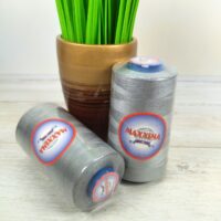 Нитка поліестер 40/2 5000ярд 109 сіра MAXIMA