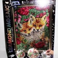 Diamond Mosaic Алмазний живопис Лисенята DM-01-08