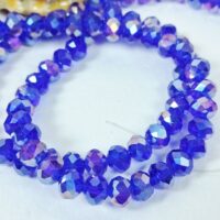 Скло 6мм 80-85мм з переливом темний синiй 06004ab