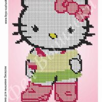 Фея Вышивки КД-25 Кити, схема под бисер