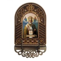 Новая Слобода ВКВ1003 Св. Николай Чудотворец, набор для вышивания бисером