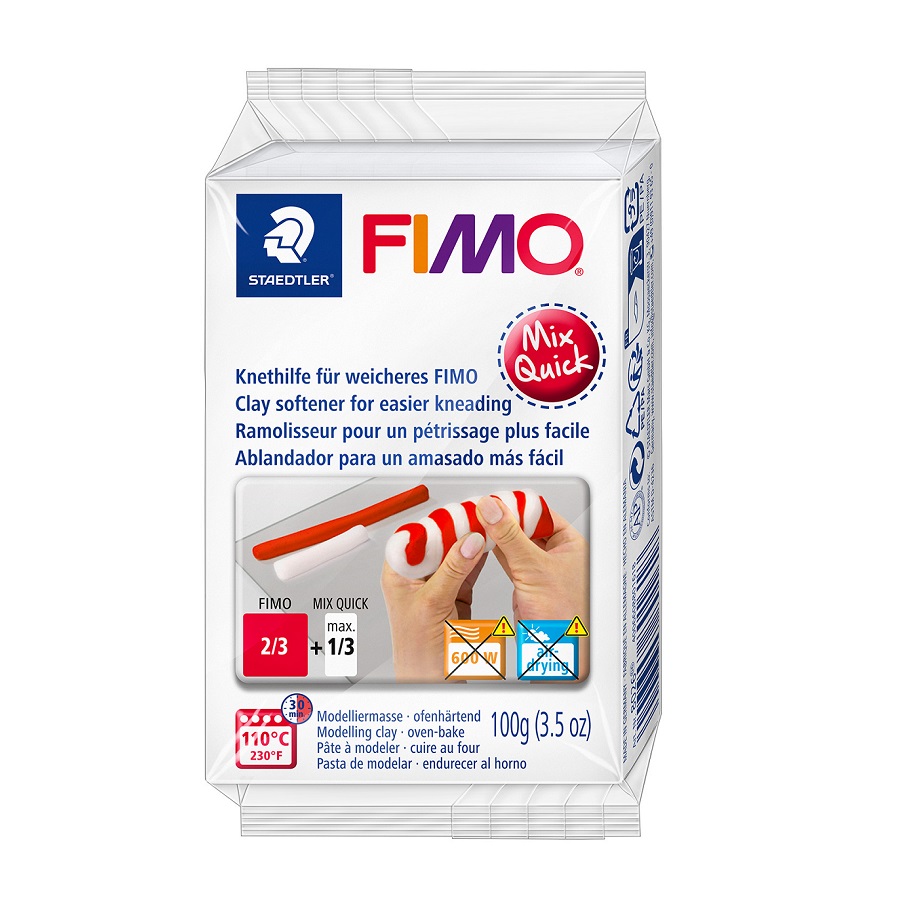 Пом'якшувач для полімерної глини, mix quick, 100г, Fimo