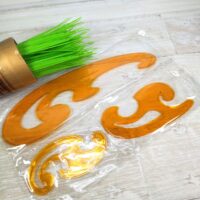 Набір портновських лекал Peri для побудови кривих ліній (3 одиниці) 6414