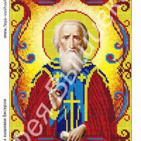 Фея Вышивки АТ-81(2) Св. Сергей, схема под бисер