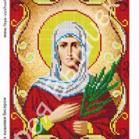 Фея Вышивки АТ-85 Св. Татьяна, схема под бисер