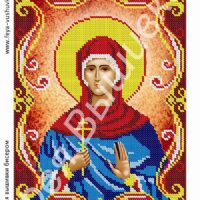 Фея Вышивки АТ-87 Св. Ульяна, схема под бисер