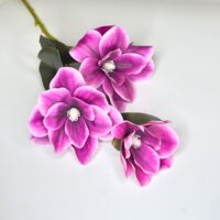 Гілка Магнолії латексна 95см фуксія НТ32