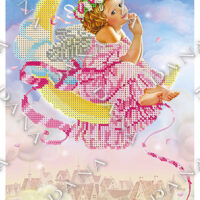 ДАНА-2188 Ангел добрых снов, схема под бисер