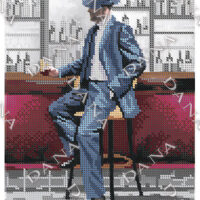 ДАНА-2226 Он мой, схема под бисер