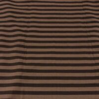 Хлопковая ткань (бязь Gold) 220см Коричневая полоска