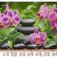 ДАНА-2215 Японский сад, схема под бисер