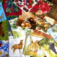 Салфетка декупаж 33*33 см