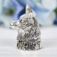 Наперсток "Сургут" серебро 3*4см 3939292