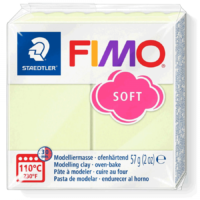 Полимерная глина Fimo Soft 57г ванильная пастельная