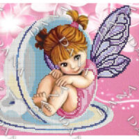 ДАНА-2169 Фея в чашке, схема под бисер
