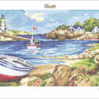 Золотая подкова ЗПП-028 Затока, схема под бисер