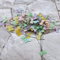 Булавки для квілтингу та шиття  Бантики 100шт
