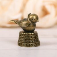Наперсток "Санкт-Петербург" латунь 3,2*3,2см 4091274
