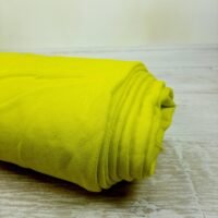 Ткань футер трехнитка с начесом Турция 2,1м ярко-желтый