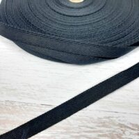 Киперная лента 1,5см черная