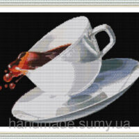 NKF J261 Кофе, набор для вышивания нитками