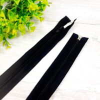 Молния разъемная справа, витая, Т5, 80см, нейлон, 322 черный 49399