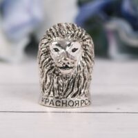 Наперсток "Красноярск" серебро 2,2*3,2см 4091295