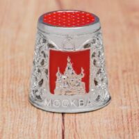 Наперсток "Москва" серебро 2,2*2,5см 1607627