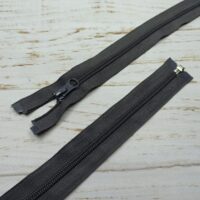 Молния разъемная, витая, Т5, 65см, нейлон, 3799 серый темный