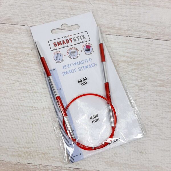 42049 КнитПро Smartstix Спицы круговые укороченные d4,0мм 40см
