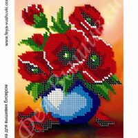 Фея Вышивки КР-2 Маки, схема под бисер