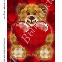 Фея Вышивки НД-41 Медвежонок, схема под бисер