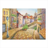 ВДВ Т-0062 Улочка Киева, схема под бисер