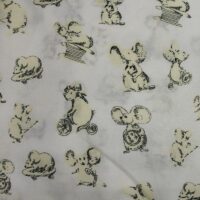 Ткань Хлопок 1,5м Мышки (Италия Сток)