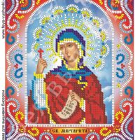 Фея Вышивки КЛ-80 Св. Маргарита, схема под бисер