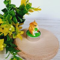 Свічка Великодня Кролик з морквою 5*4см 5-13-1