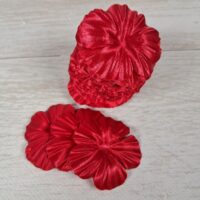 Мак прес-заготовка 5см 10шт червоний