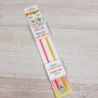 PONY Спиці пластикові прямі дитячі №3,0 18 см 61655