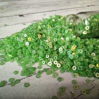 Пайетки Индия 2,5мм ALS996A фисташковый 5г