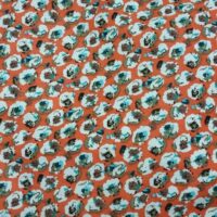 Ткань Хлопок 1,5м Цветочки (Италия Сток)