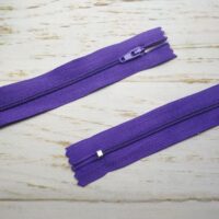 Молния брючная неразъемная, витая, Т3, 18см, нейлон, 0797 ультрамарин