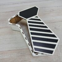 ПА-К-120-4 Коробка Джентльмен біла 25*11,5*7см