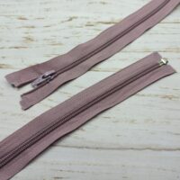 Молния разъемная, витая, Т5, 75см, нейлон, 3334 сливовый
